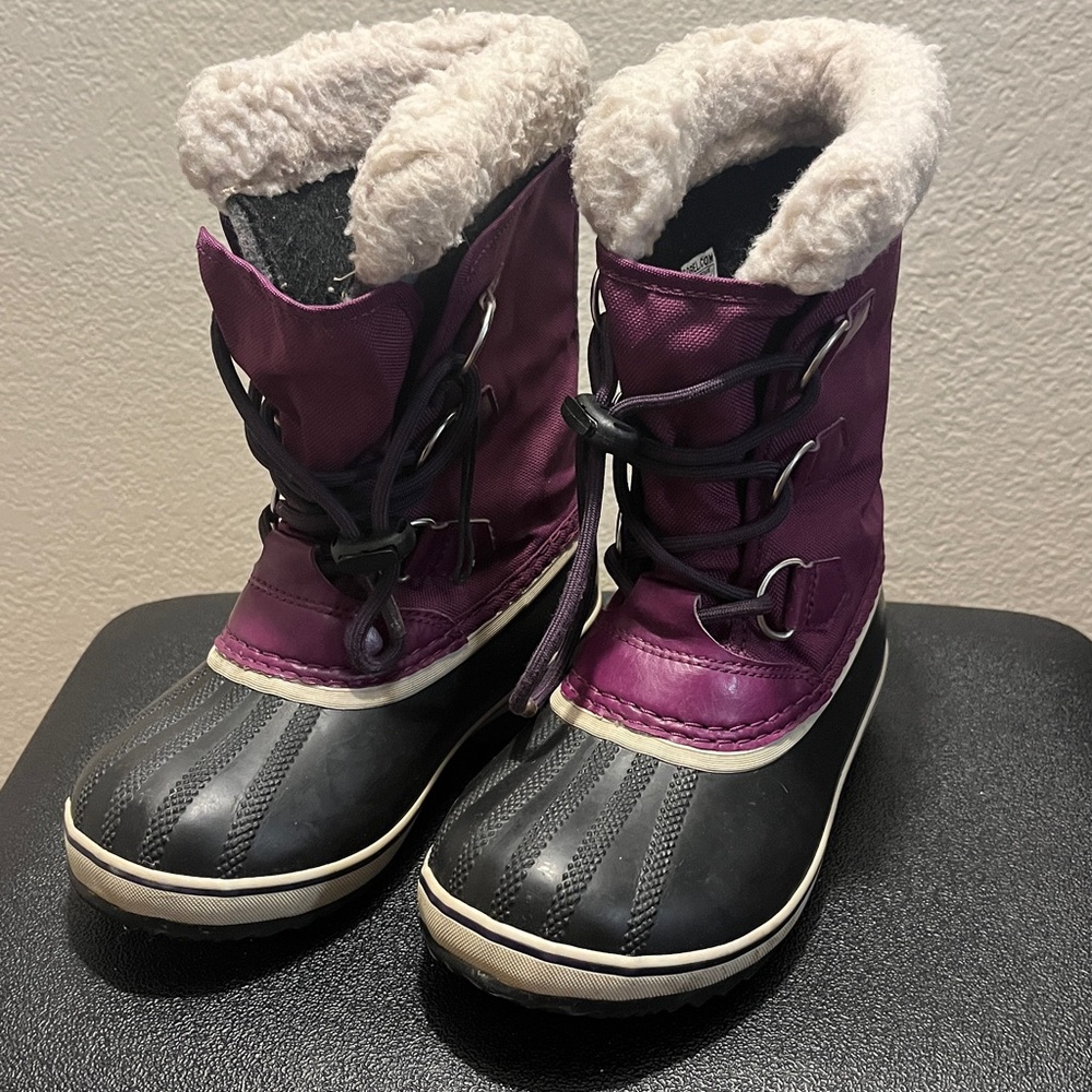 Girls Size 1 Sorel Winter Boots